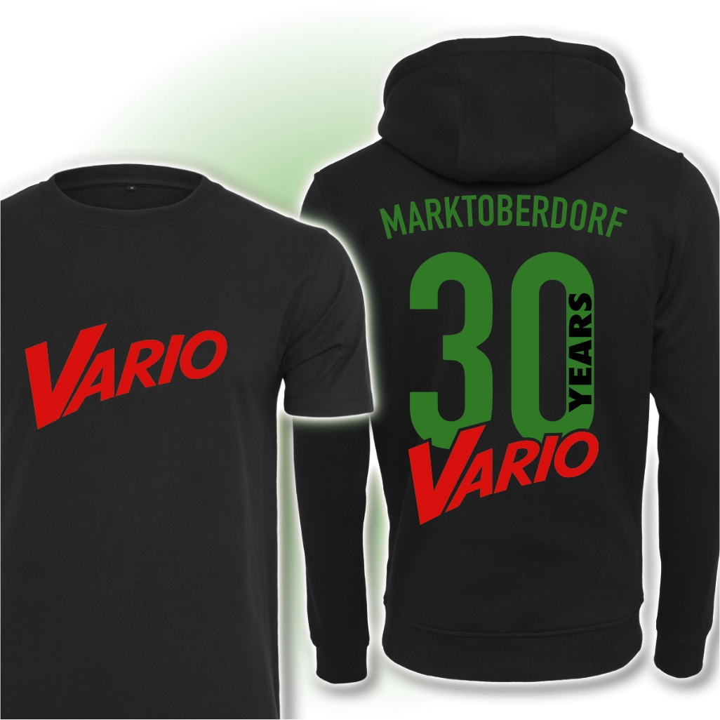 Kleidung mit dem Vario Logo eines Fendt Traktors